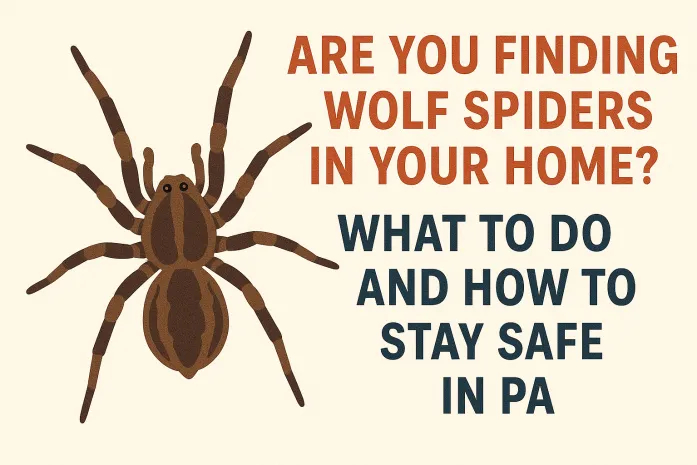 Are you finding wolf spiders in your home? What to do and how to stay safe