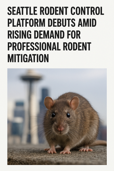 Seattle Rodent Control Platform Debuts Amid Rising Demand for Professional Rodent Mitigation