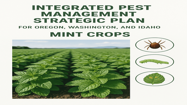 Integrated pest management strategic plan for Oregon, Washington and Idaho mint crops